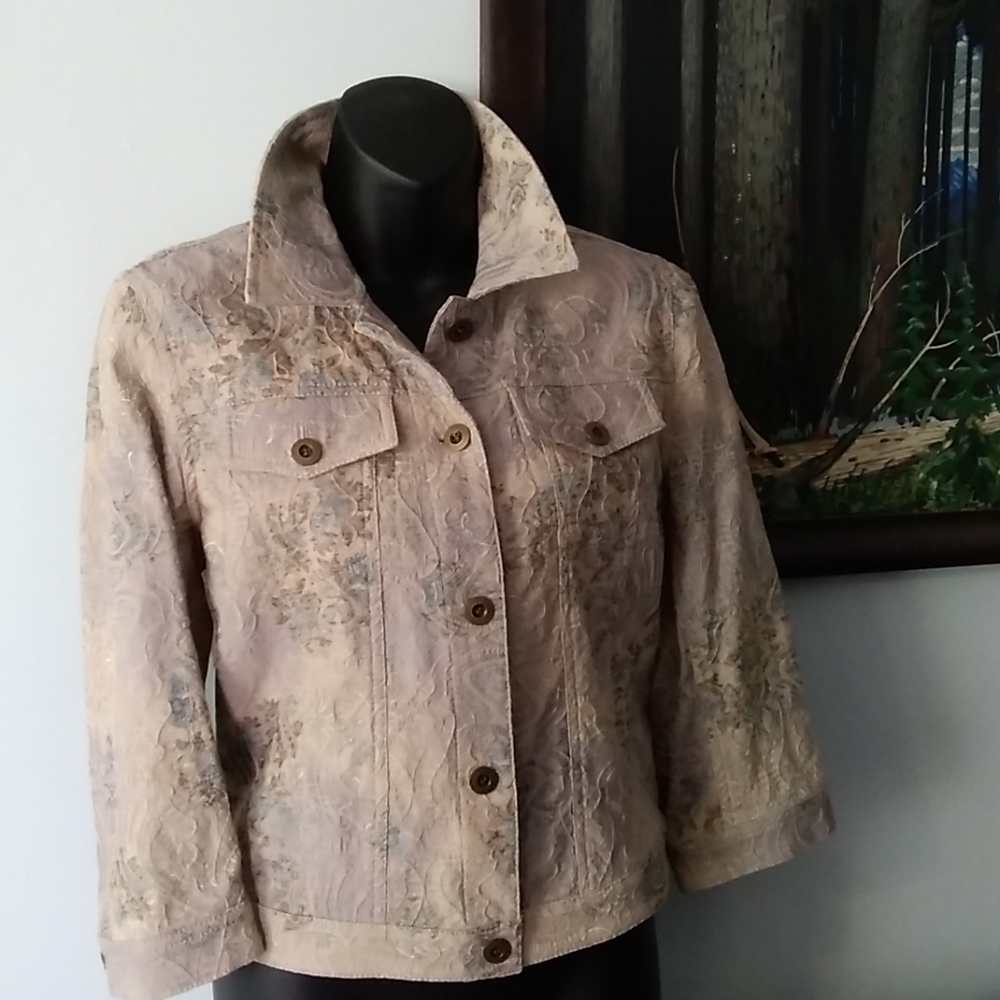 Bianca N. Designer Jean Jacket